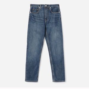 Everlane Cheeky Straight Jean. 27. Indigo
